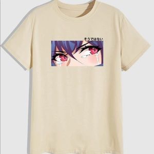 cartoon Japanese anime graphic tee